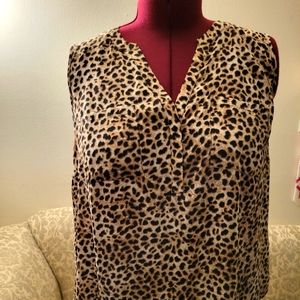 Leopard blouse